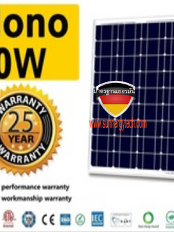 แผงโซล่าเซลล์ชนิดโมโน 40W Monocrystalline silicon