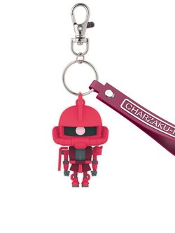 Bandai CharZaku-Kun 3D Rubber Mascot Keychain 4573102683823 (Keychain)