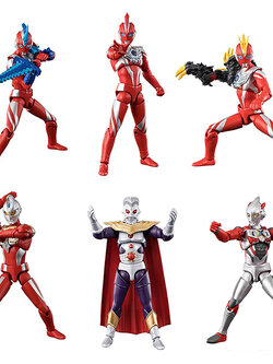Bandai (ครบ Set 6 กล่อง) CHODO ALPHA Ultraman 13 4570117924149 (Figure)