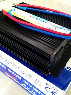 Inverter (หม้อแปลงไฟฟ้า) รุ่น PSW 500W 24V REL