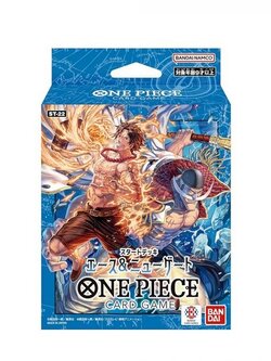 Bandai One Piece Card Game Starter Deck ST-22 Ace & Newgate 4582769796845 (การ์ดวันพีช)
