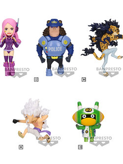 Banpresto (ครบ Set 5 กล่อง) WCF One Piece World Collectable Figure - Egg Head 3 4983164894844 (Figure)