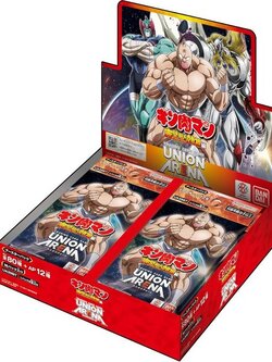 Bandai Union Arena Booster Box UA39BT Kinnikuman แบบกล่อง (16 ซอง) 4582769824944 (การ์ด)