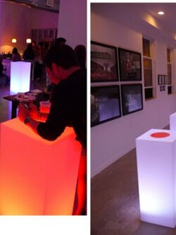 RENT/ให้เช่า: เสา LED เรืองแสง รุ่น BERGEN(เบอร์เก้น)