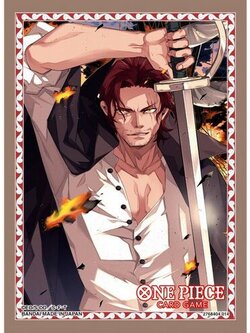 Bandai One Piece Card Game Sleeves Vol.10 Shanks 4582769734342 (การ์ดวันพีช)