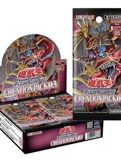 Konami Yu-Gi-Oh! Asia English - Creation Pack 03 (CR03-AE) แบบกล่อง (30 ซอง) 4988602176636 (การ์ดยูกิ)