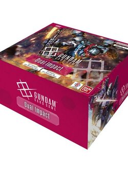 Bandai Gundam Card Game Booster Box GD02 Dual Impact (Japan) แบบกล่อง (24 ซอง) 4582769894503 (การ์ด)