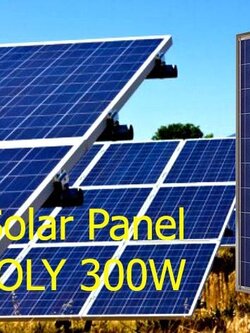 แผงโซล่าเซลล์โพลี 300W
