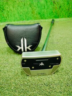 Putter KYOEI Center shaft mallet 34” (Polished Stainless) (N.S.PRO SHAFT)