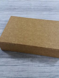 กล่องบราวนี่ กล่องชิฟฟ่อนกล่องขนม กล่องขนม กล่องเค้ก (ฝาทึบ) ขนาด 15x22x5 ซม.สีคราฟท์น้ำตาลอ่อน(CKB) ราคา 175 บาทต่อแพ็ค (20ใบ)