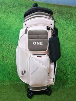 (Genuine) Golf Bag Travel BOYEA One (New version) 4wheels สีเขียวอ่อน-ขาว*Free Cover Protector