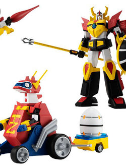 Bandai SMP (Shokugan Modeling Project) Time Bokan Series Gyakuten! Ippatsuman Tockyu Zaurus Set 4549660583554 (Plastic Model)