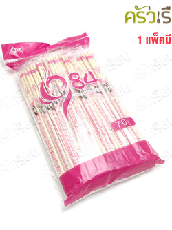 ตะเกียบไม้ ใช้แล้วทิ้ง ตะเกียบอนามัย ตะเกียบไม้ไผ่ (แพคละประมาณ 70 คู่+/-) ตราแพนด้า แพ็คแยกเป็นคู่