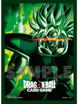 Bandai Dragon Ball Super Card Game Fusion World Official Card Sleeves V.3 Broly 4582769843433 (การ์ดยูกิ)
