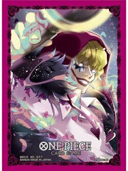 Bandai One Piece Card Game Sleeves Vol.11 Donquixote Rosinante 4582769796876 (การ์ดวันพีช)