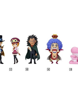 Banpresto (ครบ Set 5 กล่อง) WCF One Piece World Collectable Figure - Kamabakka Queendom 4983164290912 (Figure)