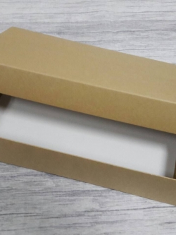 กล่องแบบมีฝาครอบ กล่องอเนกประสงค์ ขนาด 15 x 31 x 6.5 ซม. สีคราฟท์น้ำตาลอ่อน แบบฝาทึบ ราคา 495 บาท ต่อแพ็ค(20 ใบ)