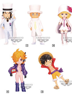 Banpresto (ครบ Set 5 กล่อง) WCF One Piece World Collectable Figure - Entering New Chapter 4983164892161 (Figure)