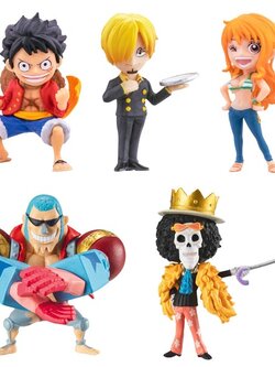 Bandai (ครบ Set 5 หัว) ONEPI NO MI Reproduced Edition 01 4570117985010 (Gachapon)