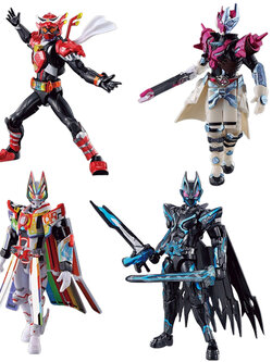 Bandai (ครบ Set 8 กล่อง) SO-DO Kamen Rider Gotchard -2- & SO-DO Kamen Rider Geats 4570117913327 (Figure)