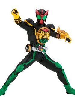 Banpresto Kamen Rider OOO Hero's Brave Statue Figure Kamen Rider OOO Tataba Combo 4983164881196 (Figure)