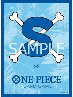 Bandai One Piece Card Game Sleeves Limited Premium Matte Vol.4 Sabo 4582769937132 (การ์ดวันพีช)