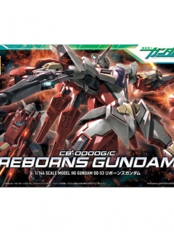 Bandai HG Reborns Gundam 4573102579348 4543112599476 (Plastic Model)