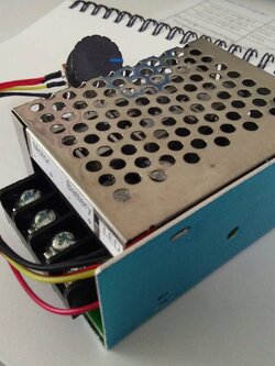 ตัวควบคุมการชาร์จแบตเตอรี่ แบบ PWM DC Motor Speed Controller 10-55V 60A