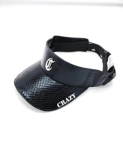 Cap CRAZY VISOR Black (2023) ด้านหลังปรับสายได้