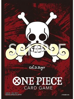 Bandai One Piece Card Game Sleeves Limited Premium Matte Vol.3 Gol D. Roge 4582769843570 (การ์ดวันพีช)