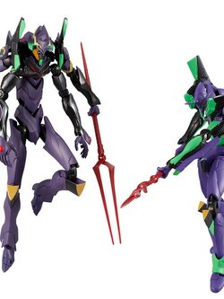 Bandai Eva-Frame Rebuild of Evangelion : Unit 01 vs Unit 13 Set 4549660700708 (Plastic Model)