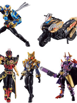 Bandai (ครบ Set 10 กล่อง) SO-DO Kamen Rider Gotchard -3- & SO-DO Kamen Rider Geats 4570117914027 (Figure)