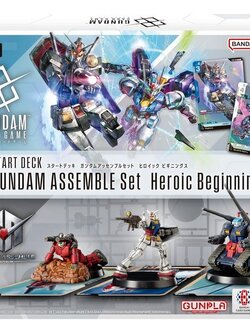 Bandai Gundam Card Game Starter Deck ST01A Heroic Beginning Gundam Assemble Set 4582769843624 (Card)