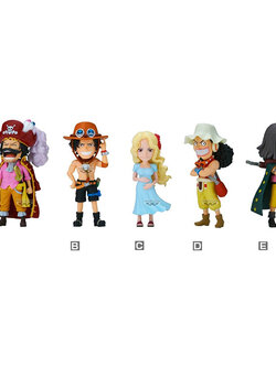 Banpresto (ครบ Set 5 กล่อง) WCF One Piece World Collectable Figure - Parent Child Bloodline 2 4983164295337 (Figure)