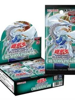 Konami Yu-Gi-Oh! Asia English - Creation Pack 01 (CR01-AE) แบบกล่อง (30 ซอง) 4988602176582 (การ์ดยูกิ)
