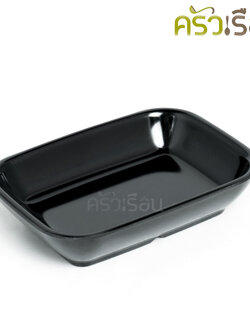 Figures ถ้วยน้ำจิ้ม เหลี่ยม เมลามีน 3x4 นิ้ว D884-4 [ 10 x 7.5 x 2.3 ซม. ]