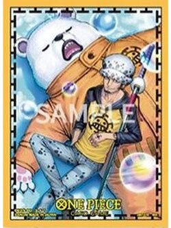 Bandai One Piece Card Game Sleeves Limited Vol.4 Law & Bepo 4582769864971 (การ์ดวันพีช)
