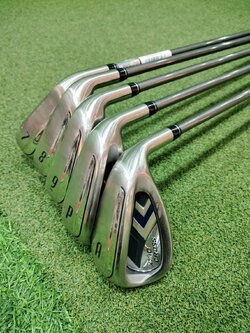 Iron Set XXIO CROSS MH2000 7-9, Pw, Aw ( MH2000/ R/ TQ: 3.3 ) 48g. ปี 2021