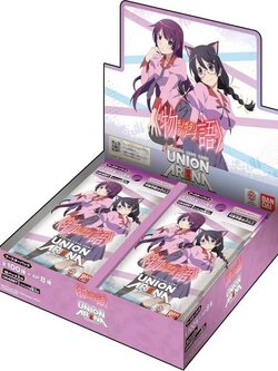 Bandai Union Arena Booster Box UA42BT Monogatari Series แบบกล่อง (16 ซอง) 4582769843747 (การ์ด)