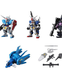 Bandai (ครบ Set 5 ลูก) Gashapon Gundam Mobile Suit Ensemble 12 4549660417170 (Gashapon)