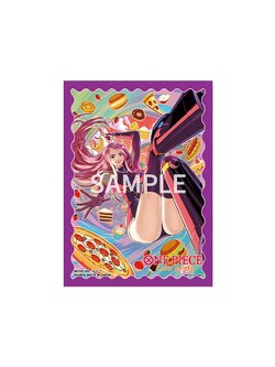 Bandai One Piece Card Game Sleeves Authorized Retailers Edition Vol.5 Jewelry Bonney 4582769864933 (การ์ดวันพีช)