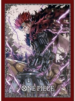 Bandai One Piece Card Game Sleeves Vol.9 Eustass Captain Kid 4582769707117 (การ์ดวันพีช)