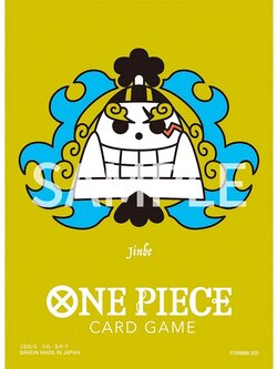 Bandai One Piece Card Game Sleeves Limited Premium Matte Vol.3 Jinbe 4582769843563 (การ์ดวันพีช)