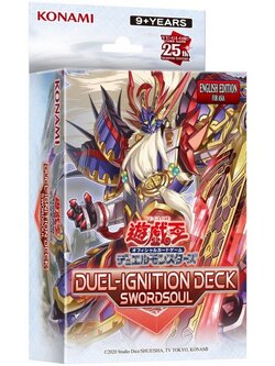 Konami Yu-Gi-Oh! Asia English Duel-Ignition Deck - Swordsoul (DI02-AE) 4988602178012 (การ์ดยูกิ)