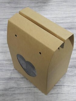 กล่องคุ๊กกี้ กล่องขนม กล่องอเนกประสงค์ สีคราฟท์น้ำตาลอ่อน ขนาด 8.5 x 11.5 x สูง 16 ซม. ราคา 170 บาทต่อแพ็ค (20ใบ)