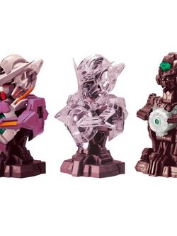 Bandai (ครบ 3 ลูก) Mobile Suit Gundam MS Mechanical Bust 05 Gundam Exia Trans-Am Ver 4570118185570 (Figure)