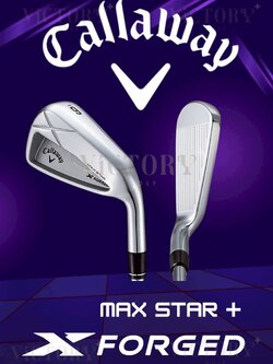 Iron Callaway X FORGED MAX STAR+ 5-PW
