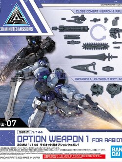 (เฉพาะ Part เสริม ไม่มีตัว) 30MM Option Weapon 1 for Rabiot BANDAI 4573102604576