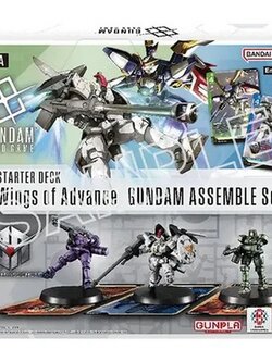 Bandai Gundam Card Game Starter Deck ST02A Wings of Advance Gundam Assemble Set 4582769843648 (Card)