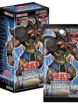 Konami Yu-Gi-Oh! Asia English - Creation Pack 05 (CR05-AE) แบบกล่อง (15 ซอง) 4988602177572 (การ์ดยูกิ)